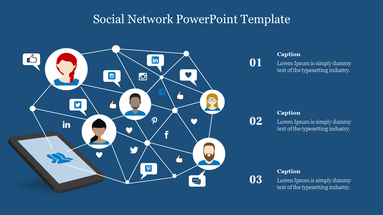 Best Social Network PowerPoint Template