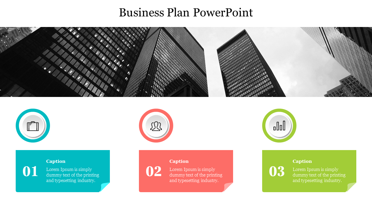 Business Plan PowerPoint Template - Clients Model 