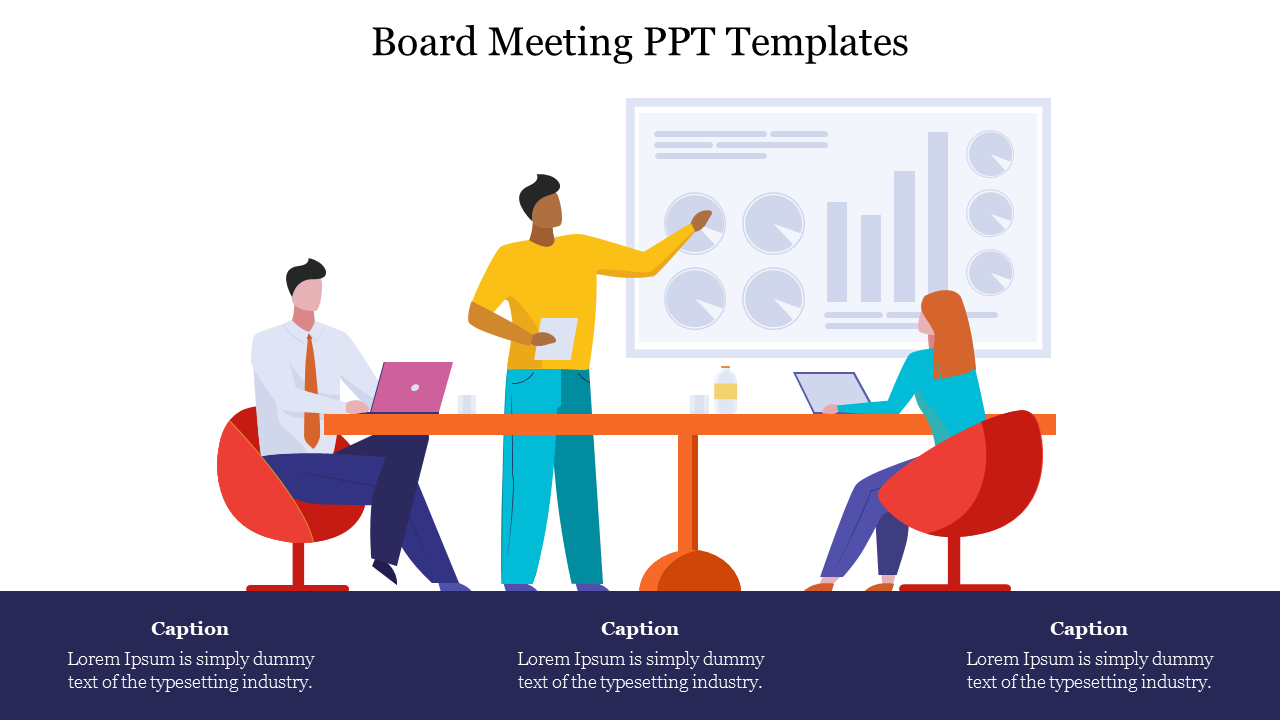 Editable Board Meeting PPT Templates
