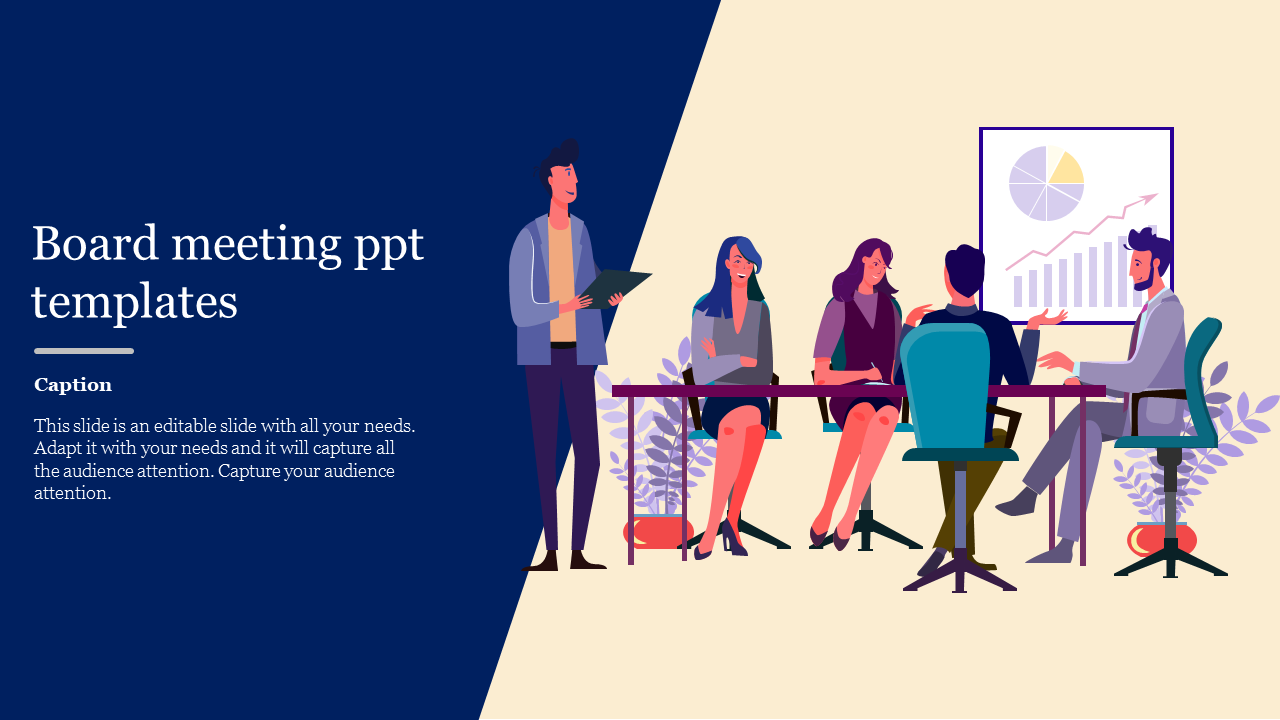 Get Company Board Meeting PPT Templates Slide Design