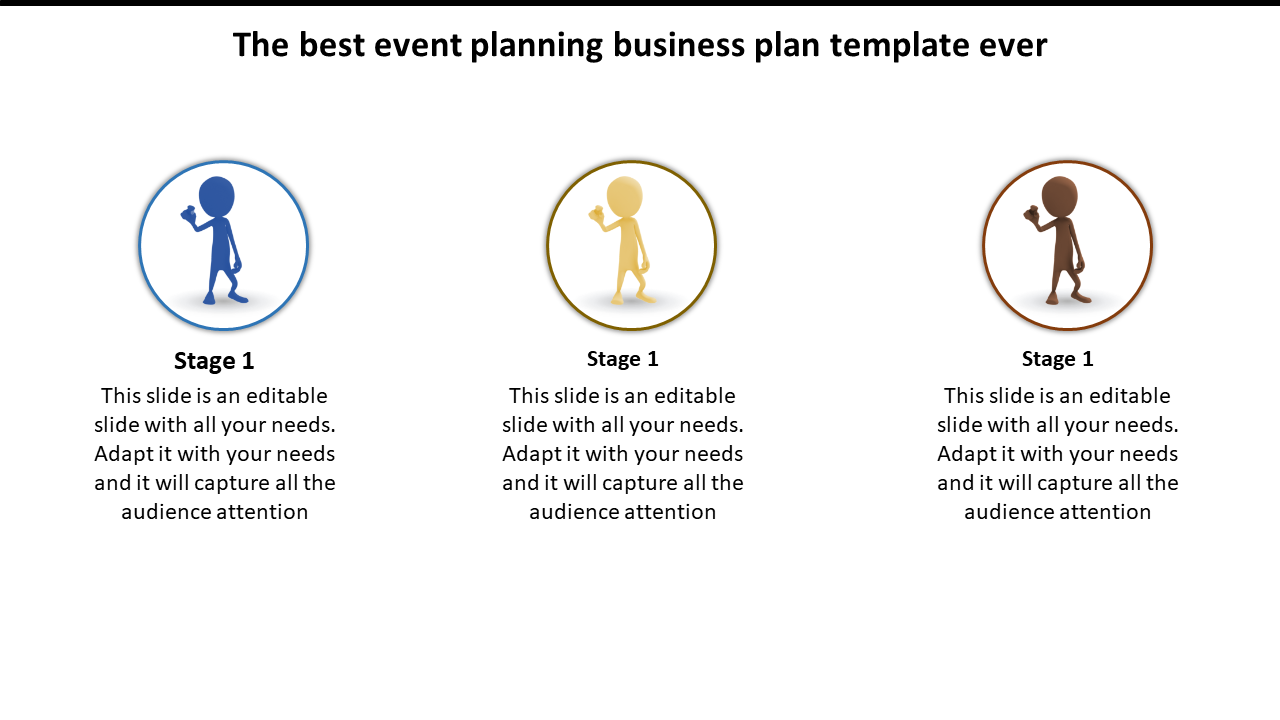 Free - Event Planning Business Plan Template Slide For Party Planning Business Plan Template