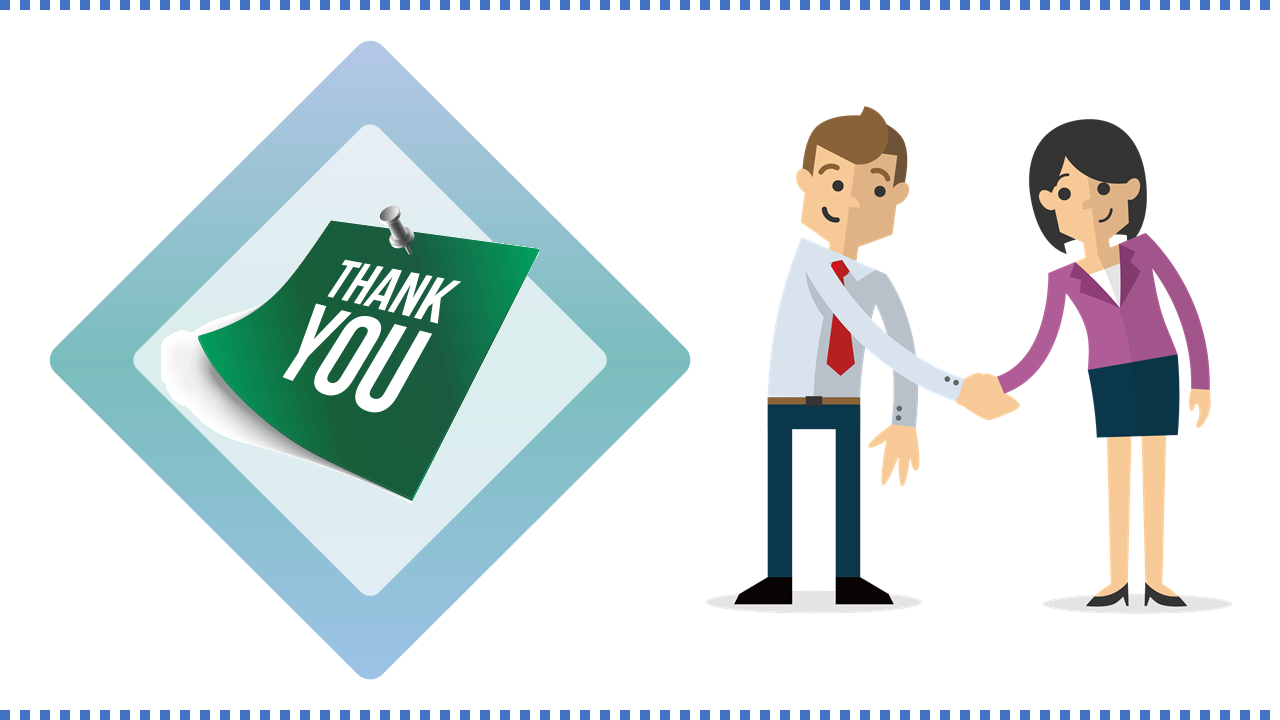 Simple Thank You For PPT Slide Template Presentation