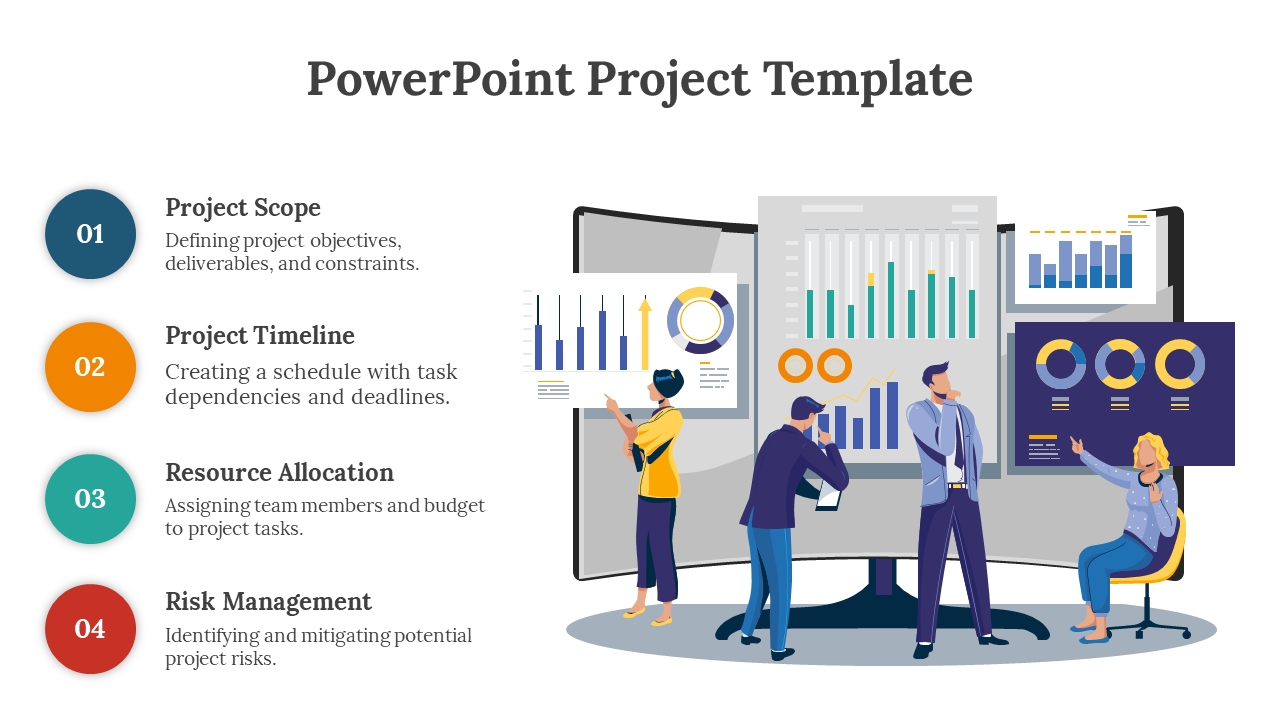 Creative Project PowerPoint And Google Slides Template