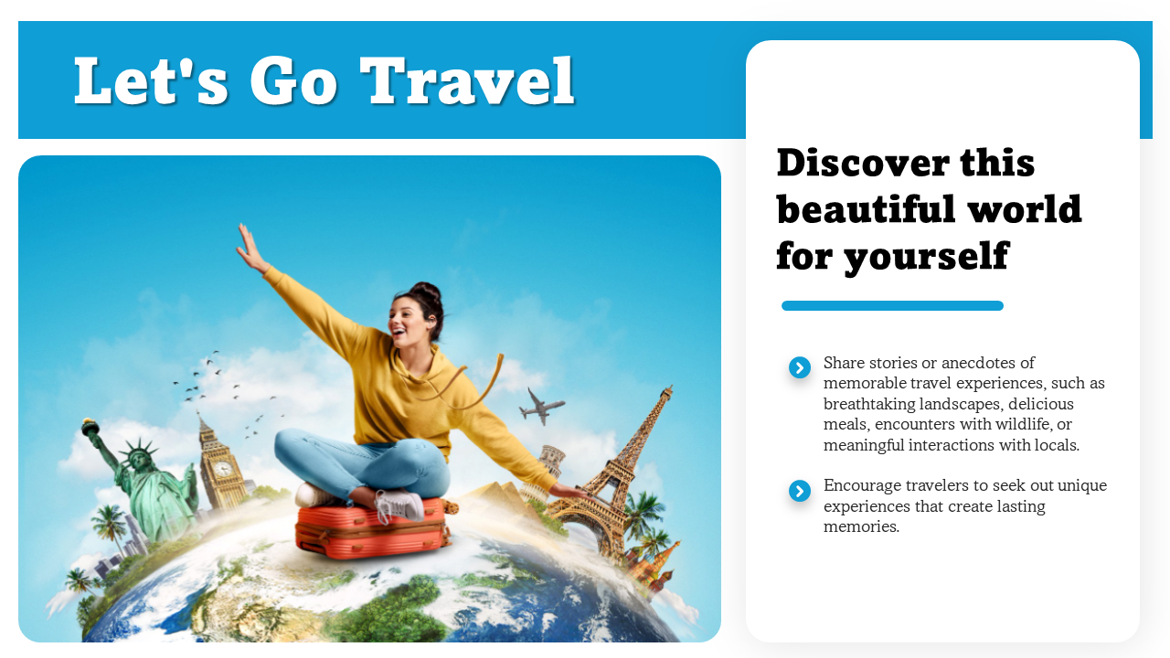 Download Unlimited Travel Presentation Template Designs