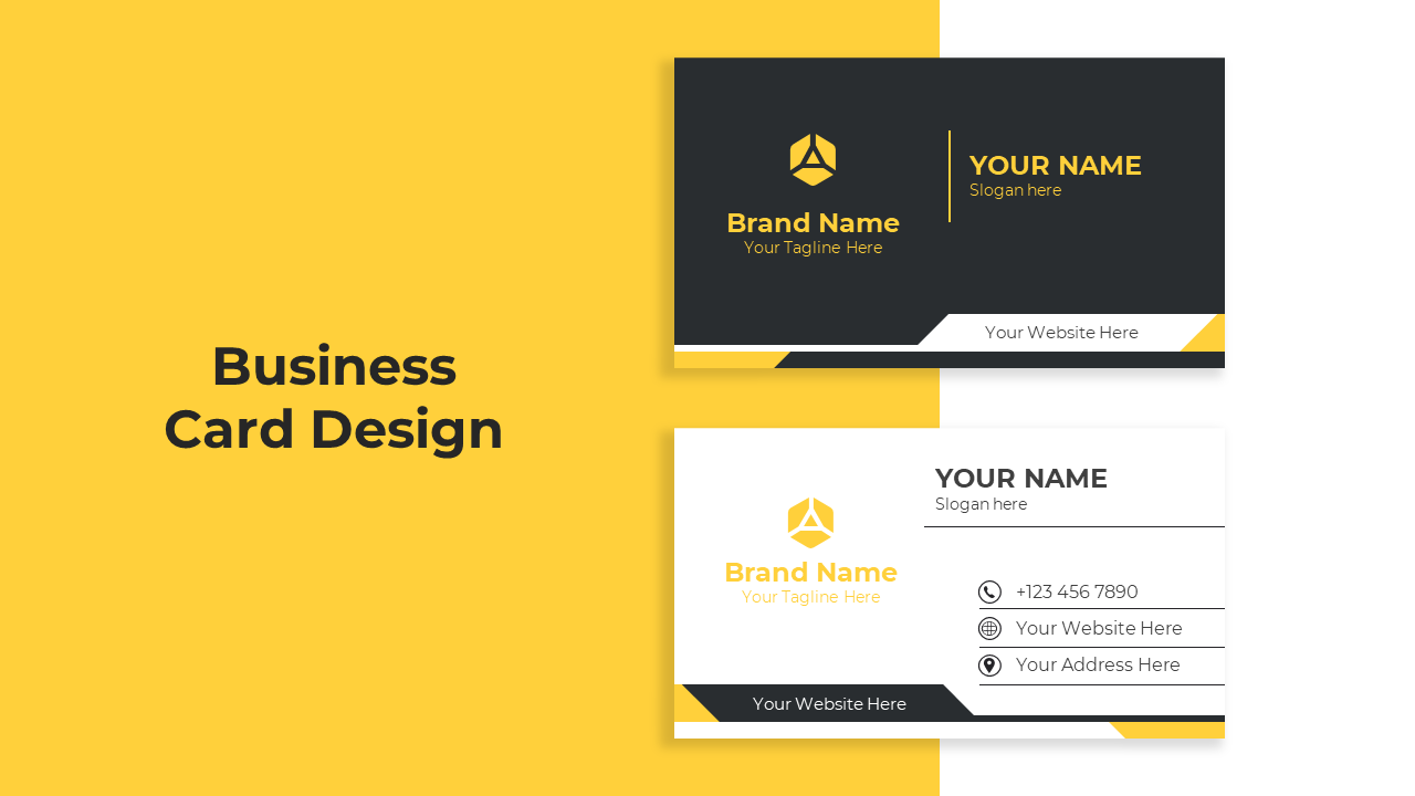 PowerPoint Business Card Design