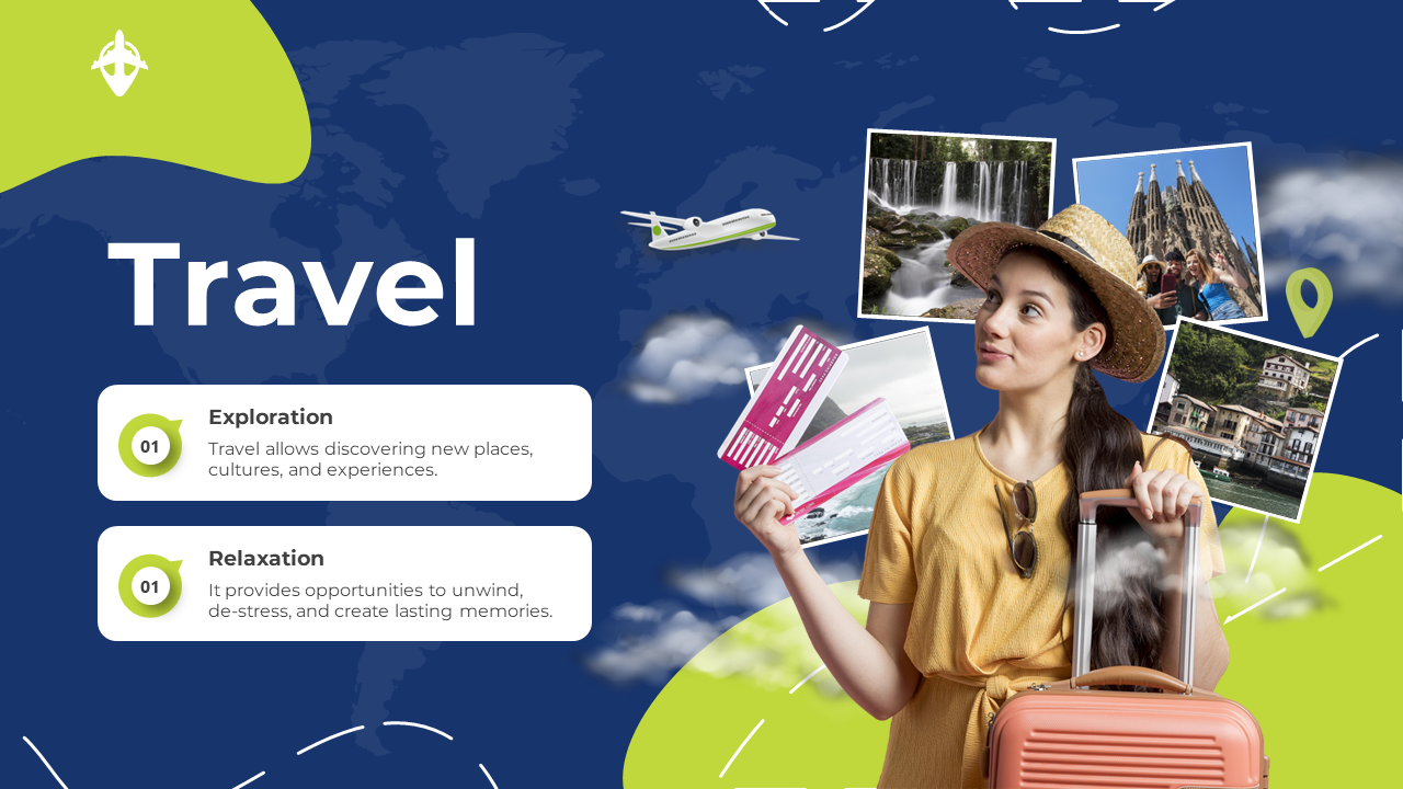 Travel PPT Presentation And Google Slides Template