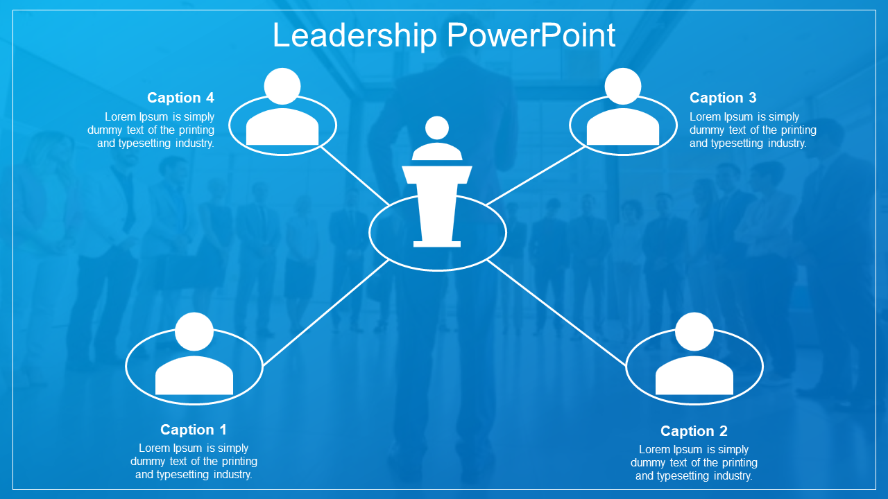 Leadership Powerpoint Design Slideegg