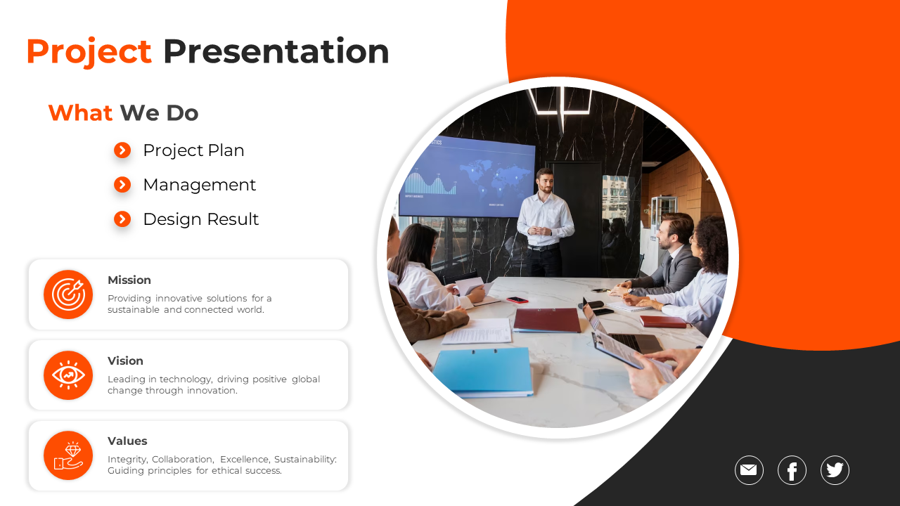 Best Project Presentation And Google Slides Template