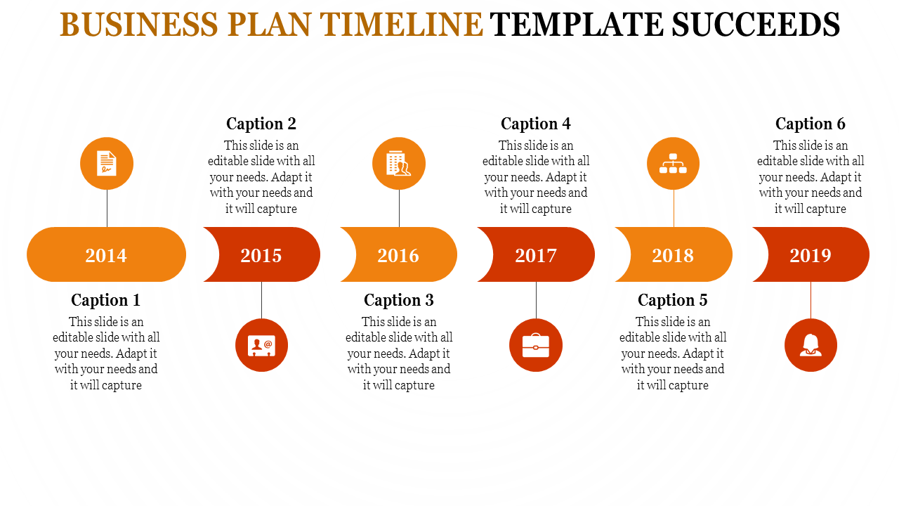 Business Timeline Template from www.slideegg.com