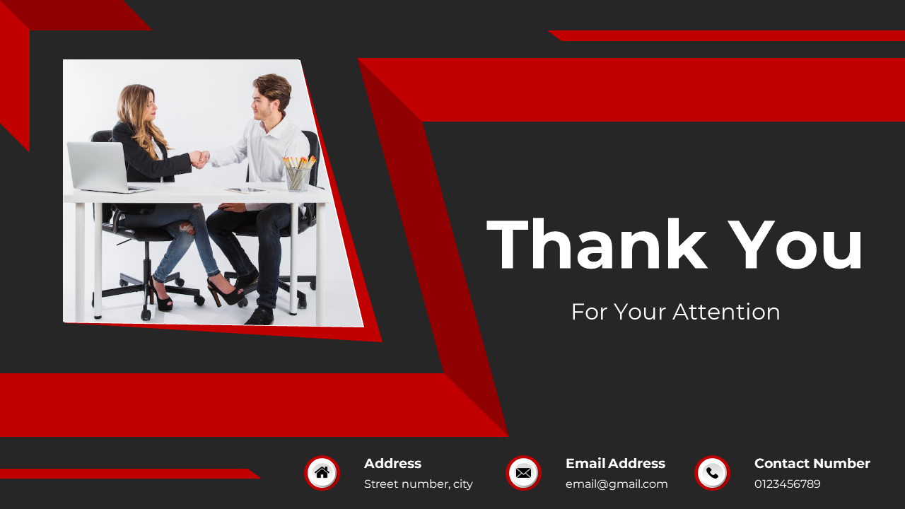 Best Thank You PowerPoint Template And Google Slides