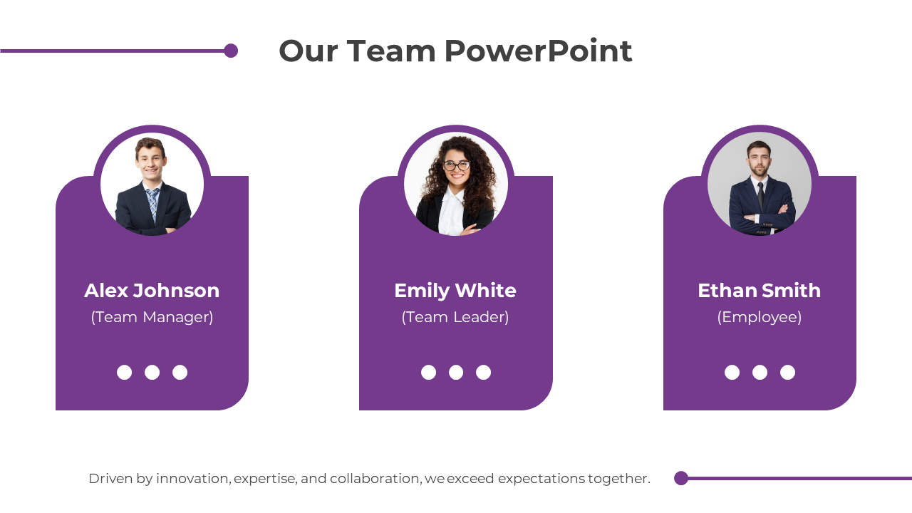 Amazing Team PowerPoint Template And Google Slides