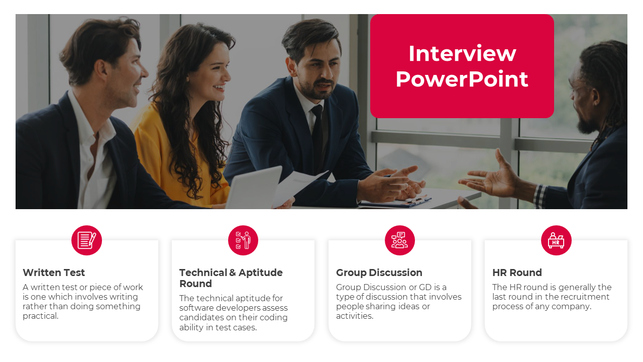 Creative Interview PowerPoint And Google Slides Template