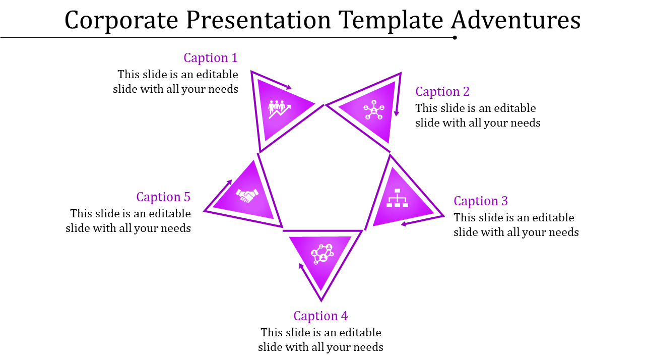 Corporate Presentation Template for Business Meetings