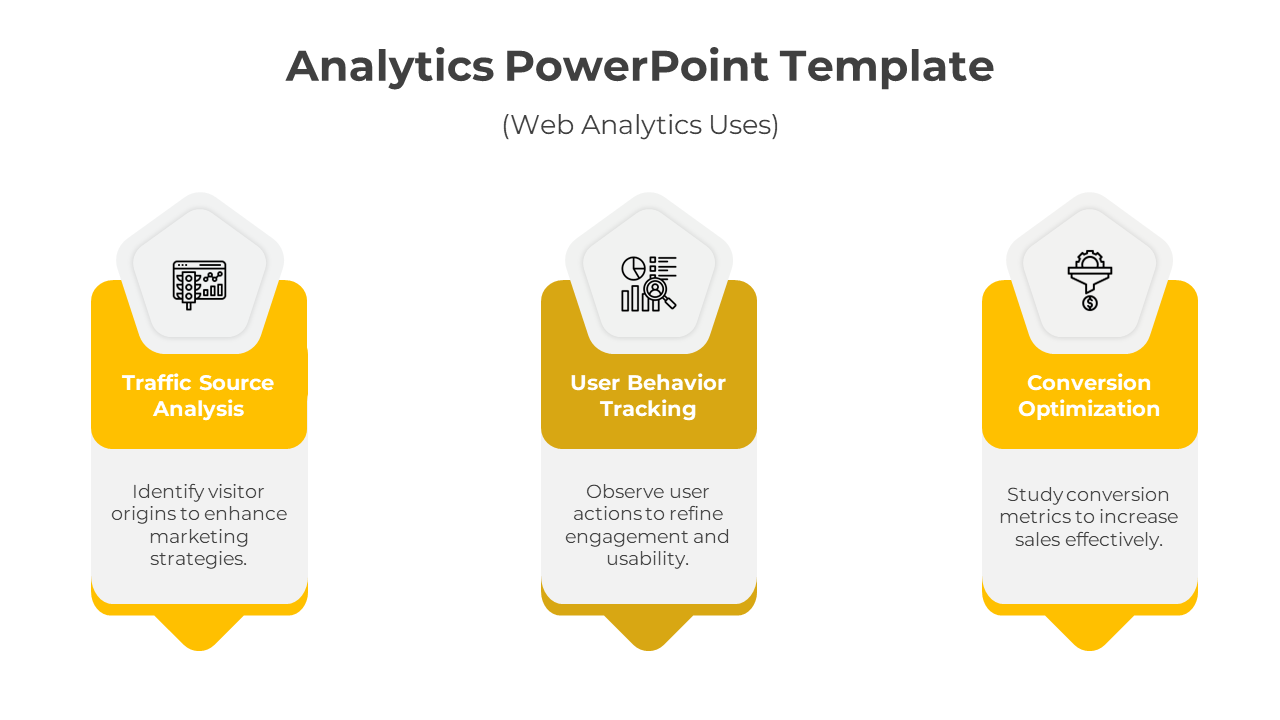 Elegant Analytics PowerPoint And Google Slides Template