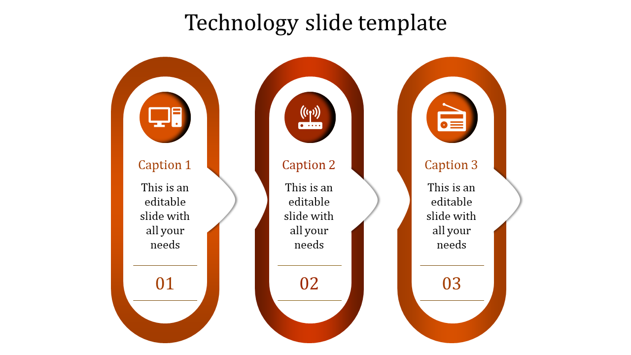 Modern tech infographic showcasing three bordered vertical elements with device-related icons and placeholder text areas.