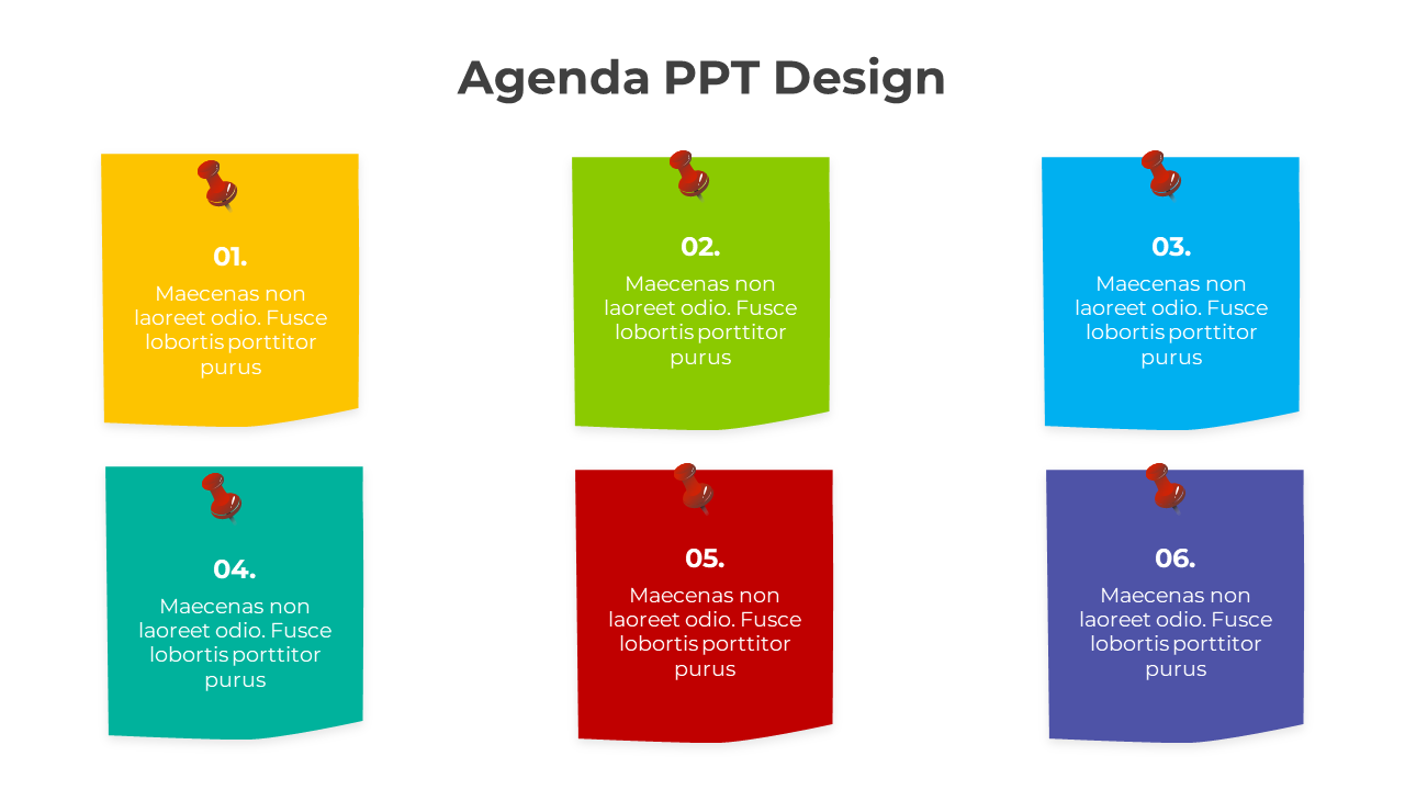 Awesome Agenda Design PowerPoint And Google Slides Template