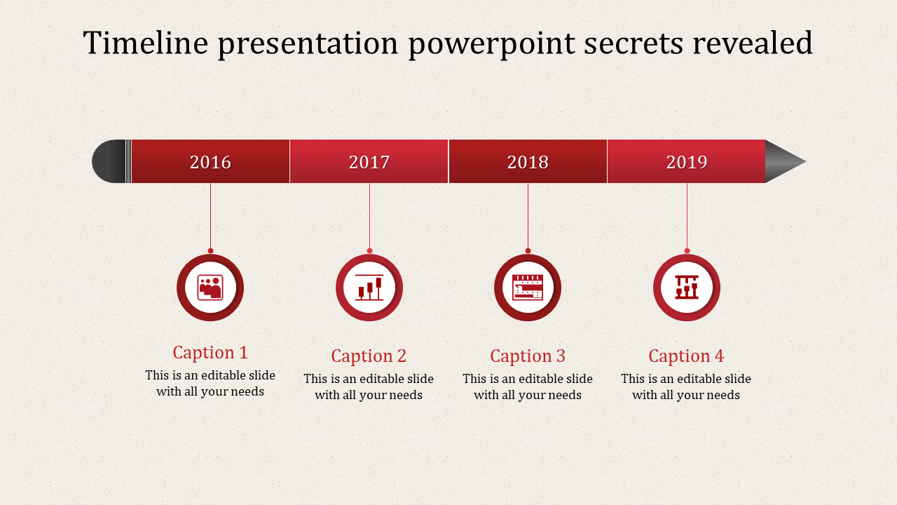 Timeline Presentation PowerPoint for Business Roadmaps