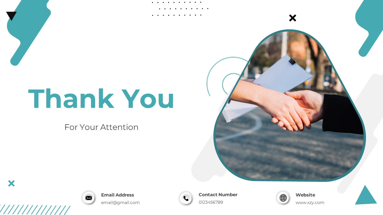 Amazing Thank You PowerPoint And Google Slides Template