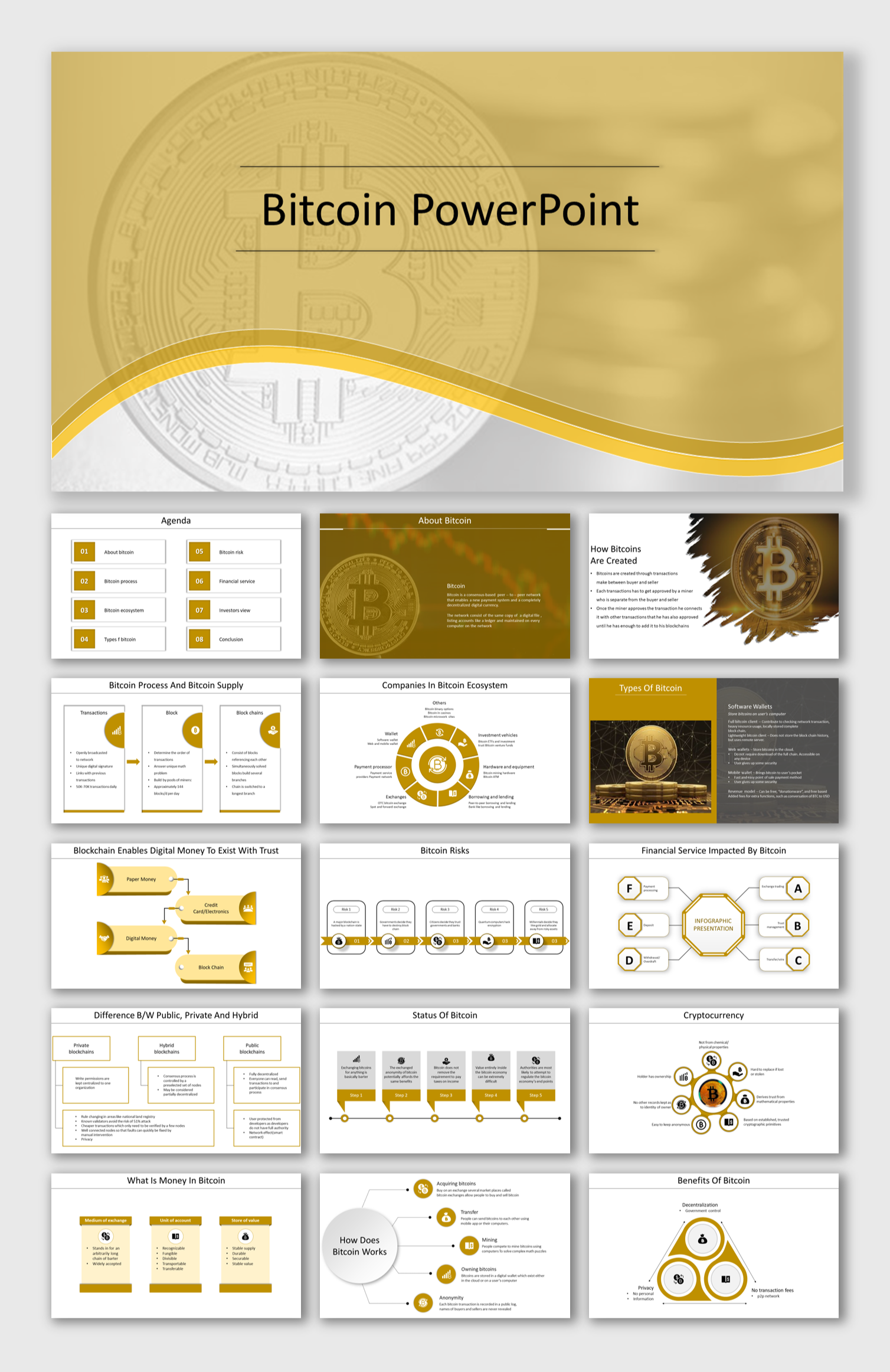 Download Bitcoin PPT Presentation And Google Slides Themes