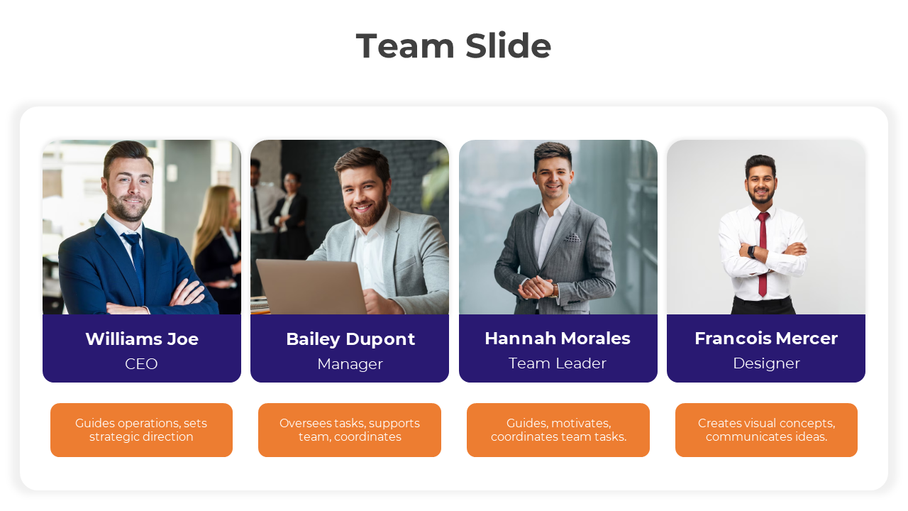 PowerPoint Team Slide