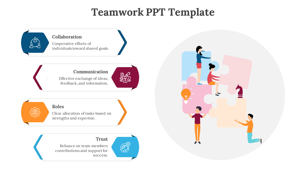 Teamwork PPT Presentation And Google Slides Template