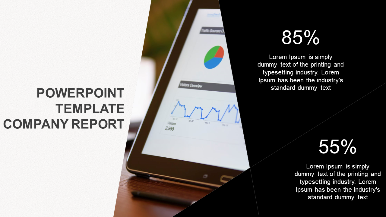 Best PowerPoint Template Company Report Presentation