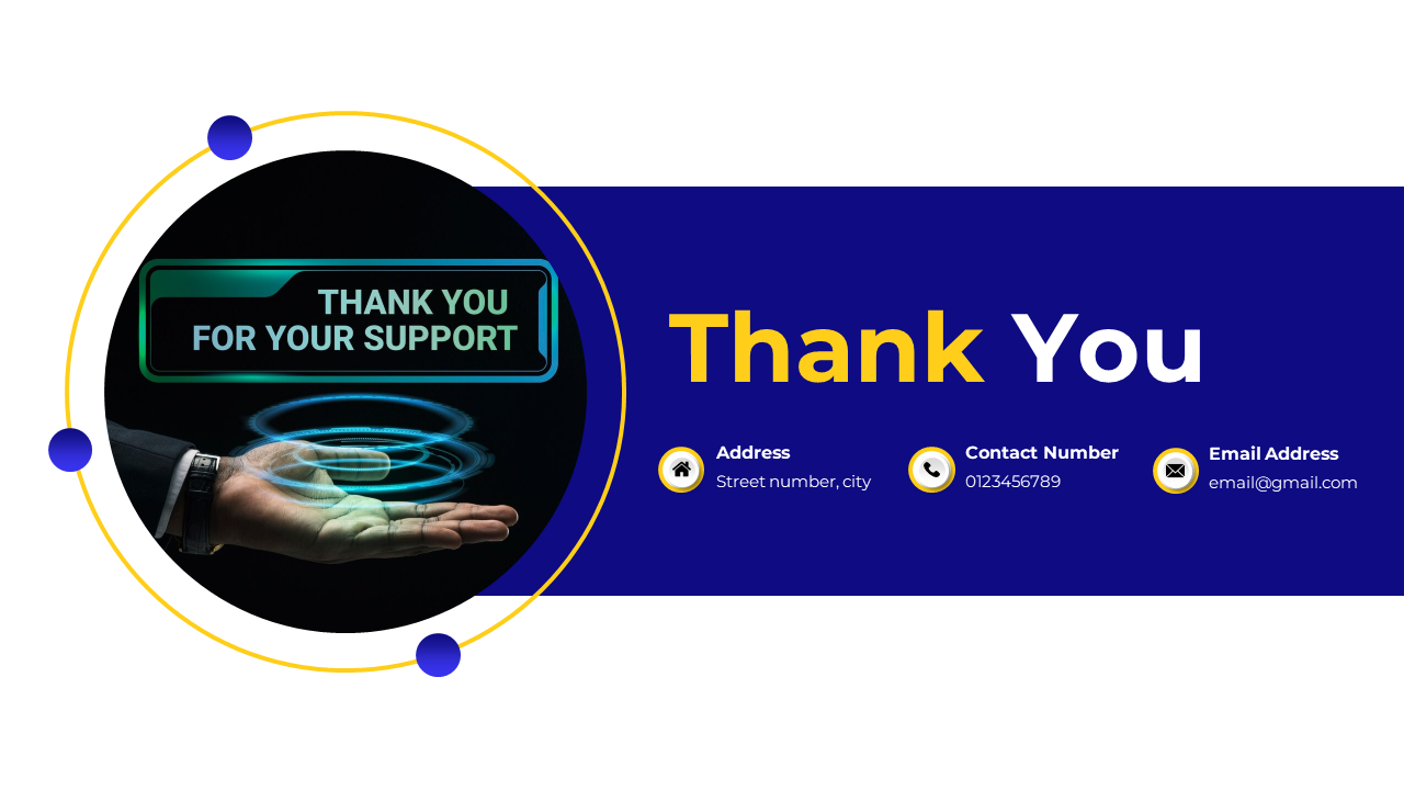 Maximize Thank You PowerPoint And Google Slides Template