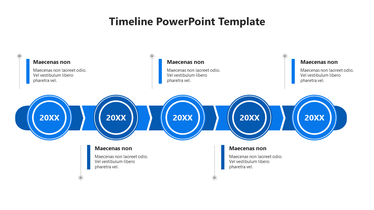 Free - Beauteous Process Timeline PPT And Google Slides Template