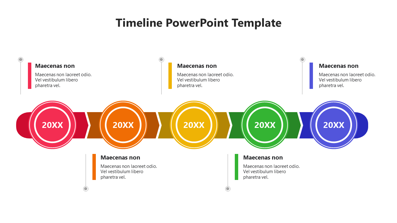 Free - Fantastic Process Timeline PPT And Google Slides Template