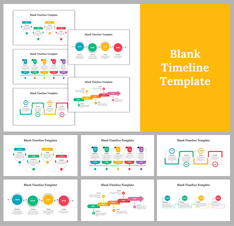 Blank Timeline Template PowerPoint - SlideBazaar