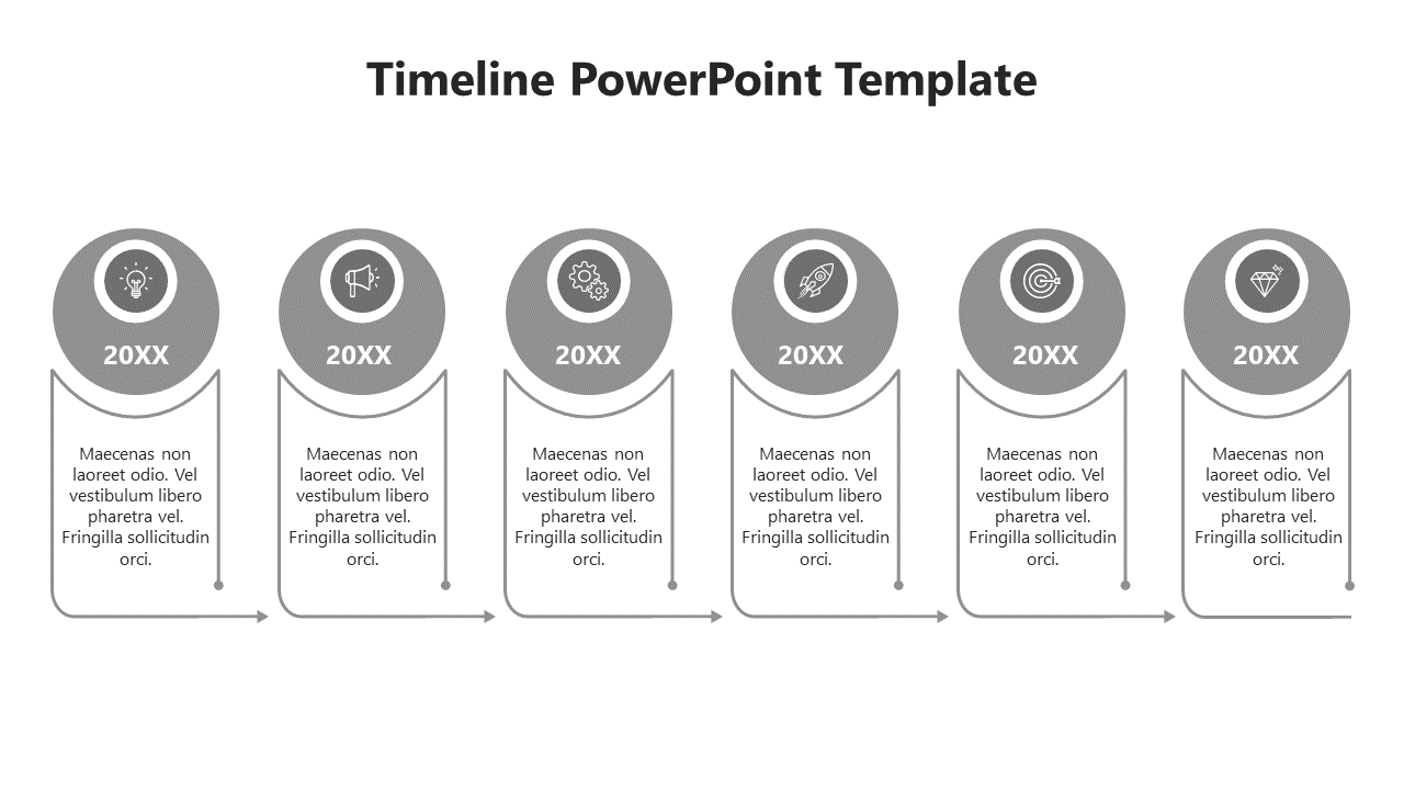 Attractive Timeline Concept PowerPoint And Google Slides