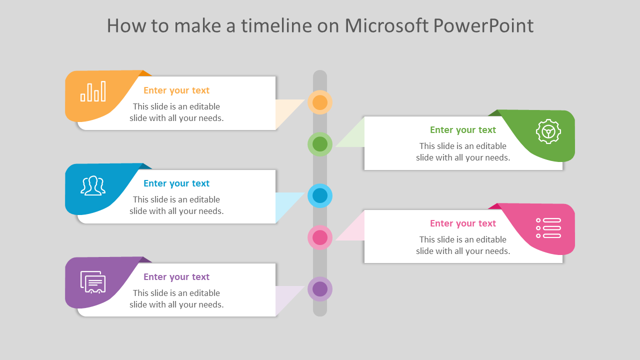 How To Make A Timeline On Microsoft Powerpoint 2003 Slide