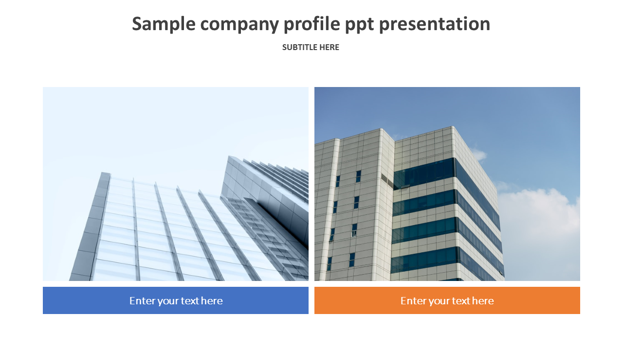 Example Company Profile PowerPoint Presentation Template