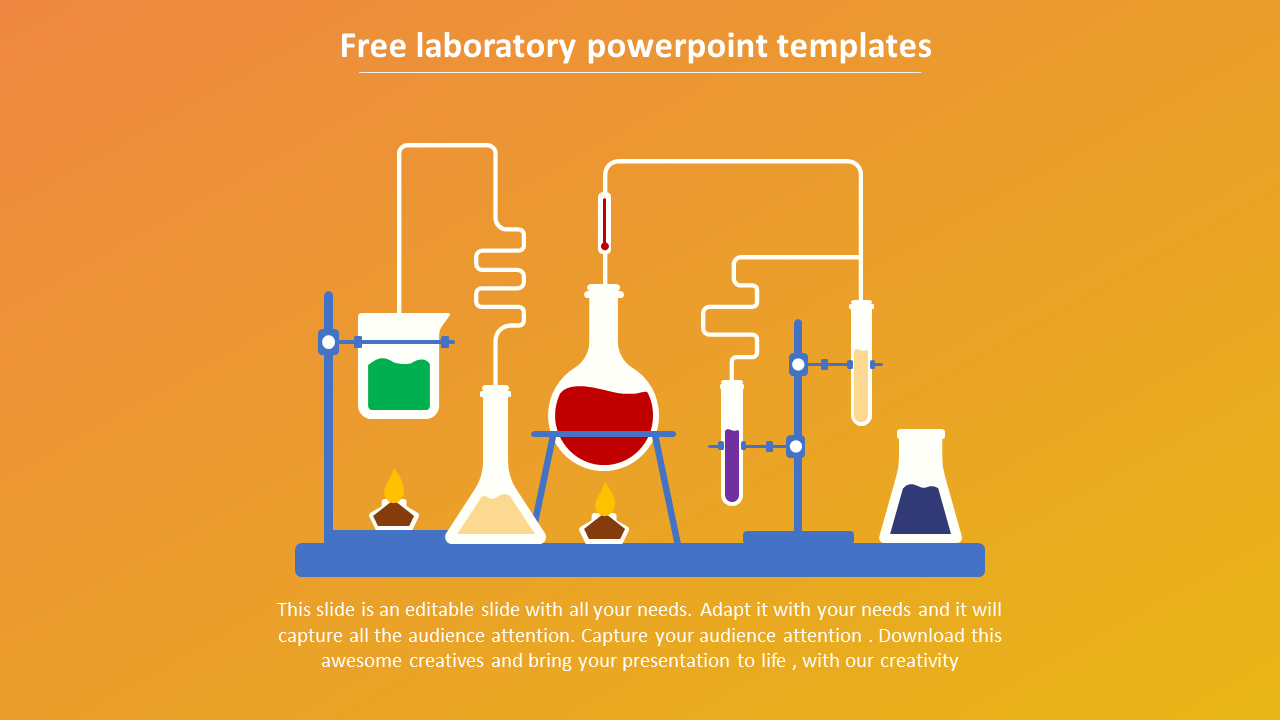 Free Laboratory PowerPoint Templates Design Presentation