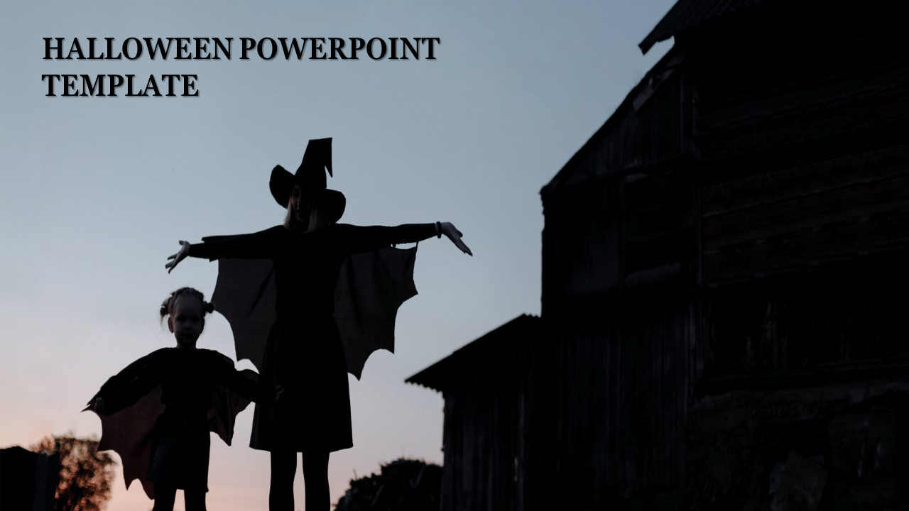 The Best Halloween PowerPoint Template Microsoft Model