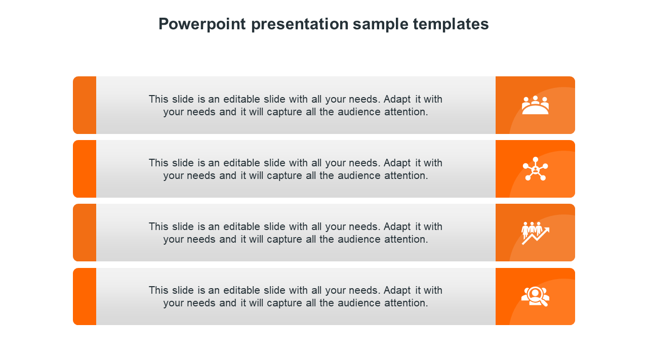 Free - Attractive PowerPoint Presentation Sample Templates With Sample Templates For Powerpoint Presentation