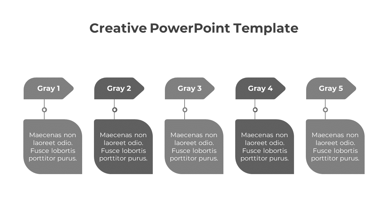 Download PPT Templates Free Download-Gray