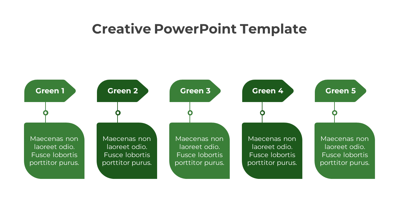 Free PPT Templates For Download-Green