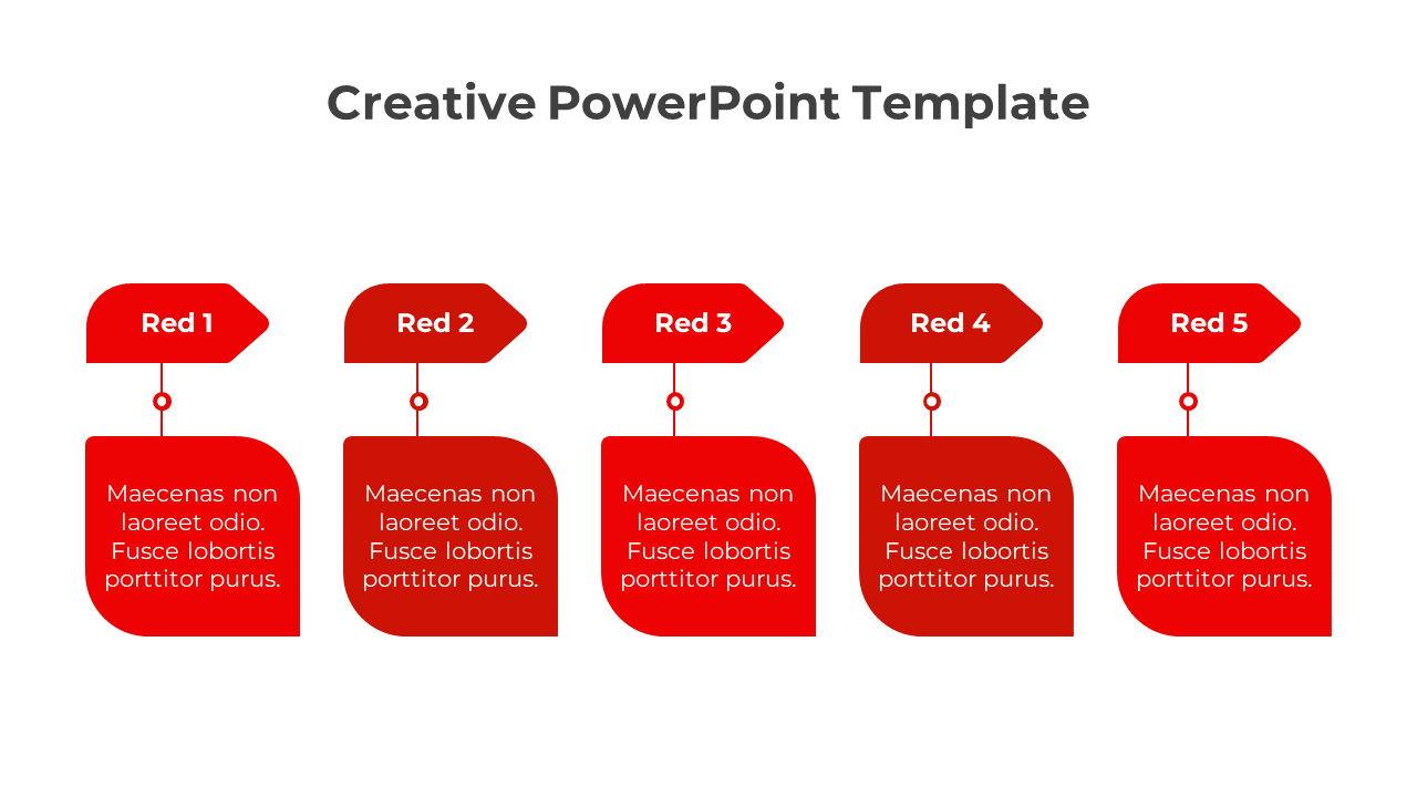 Free PowerPoint Templates-Red