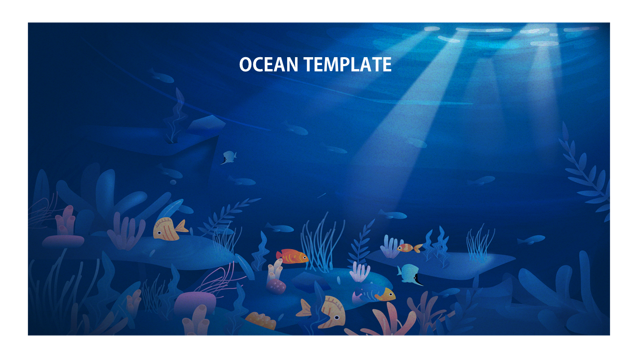 Ocean Template For PowerPoint Presentation & Google Slides