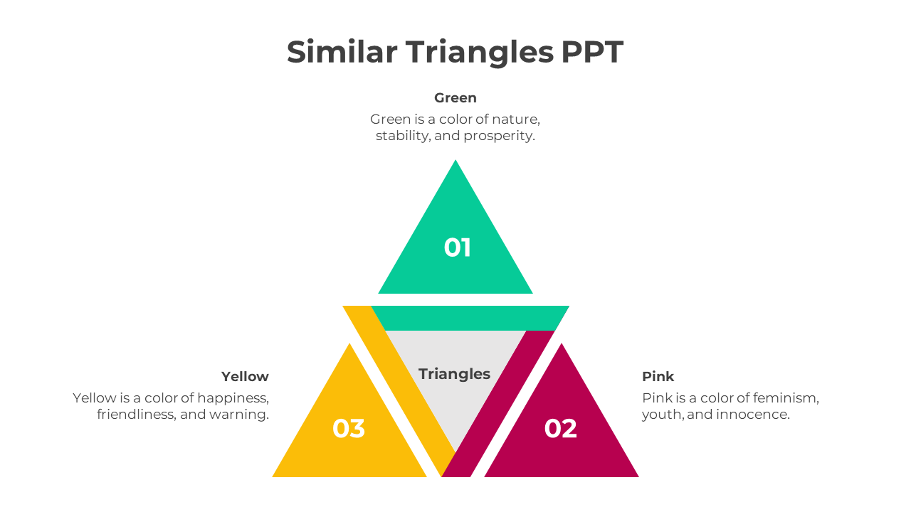 Free - Similar Triangles PowerPoint And Google Slides Template