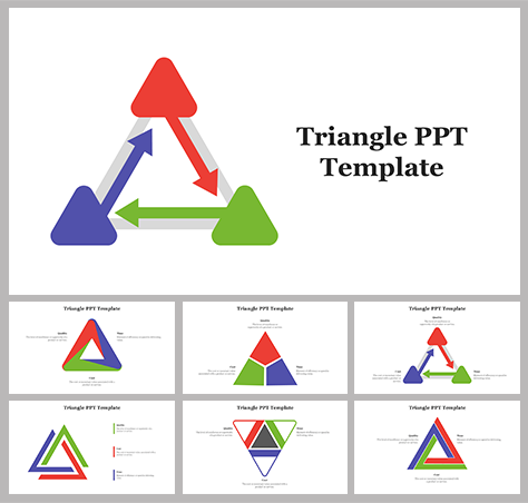 Triangle PowerPoint Presentation and Google Slides Themes