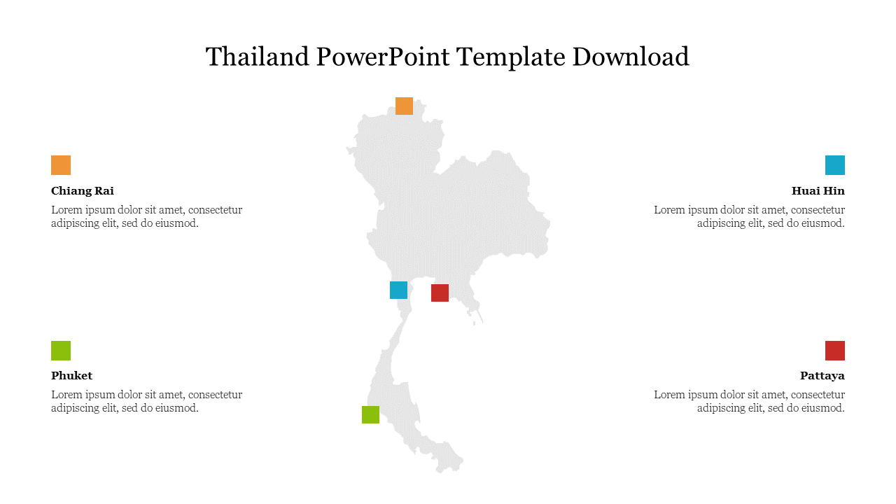 Free - Effective Thailand PowerPoint Template Download Slide 