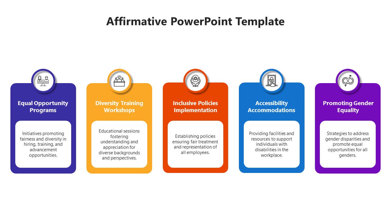 Affirmative PowerPoint template