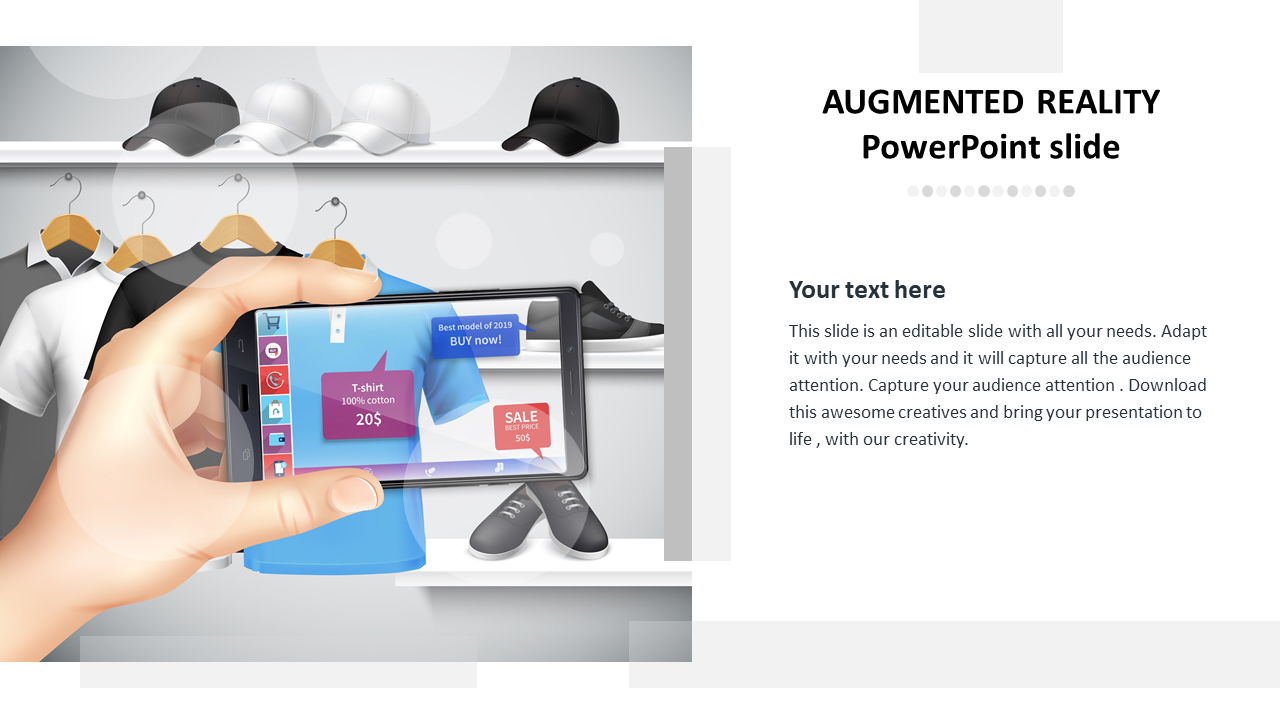 Awesome Augmented Reality PowerPoint Slide
