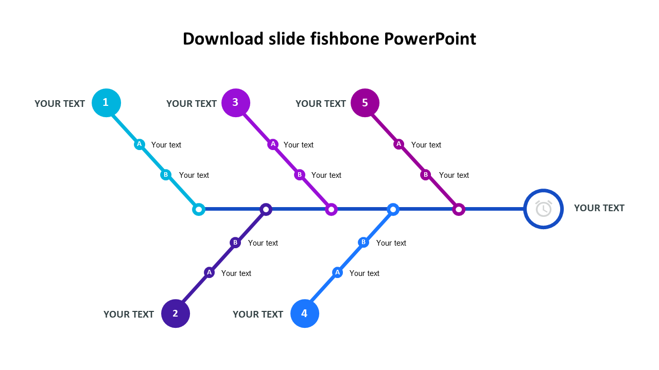 Download Slide Fishbone PowerPoint Template