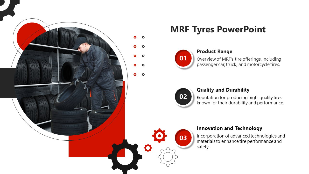 Free - Creative MRF Tyres PowerPoint And Google Slides Template
