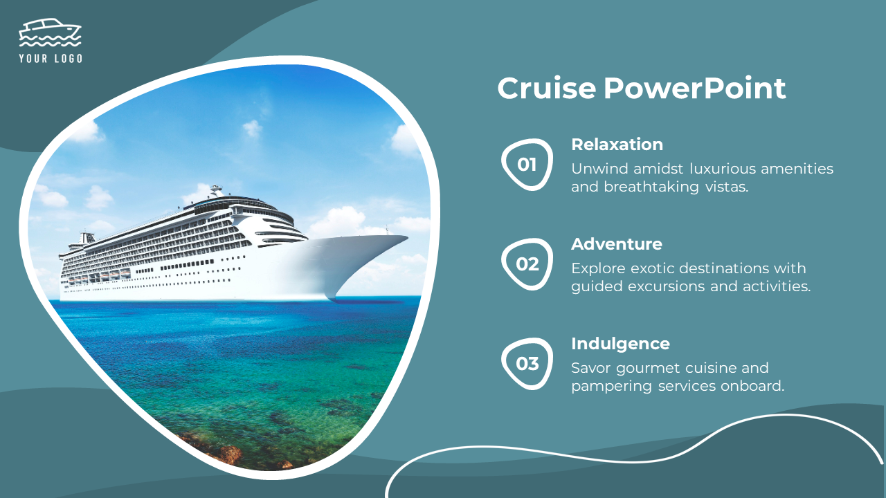 Cruise Presentation PowerPoint Template