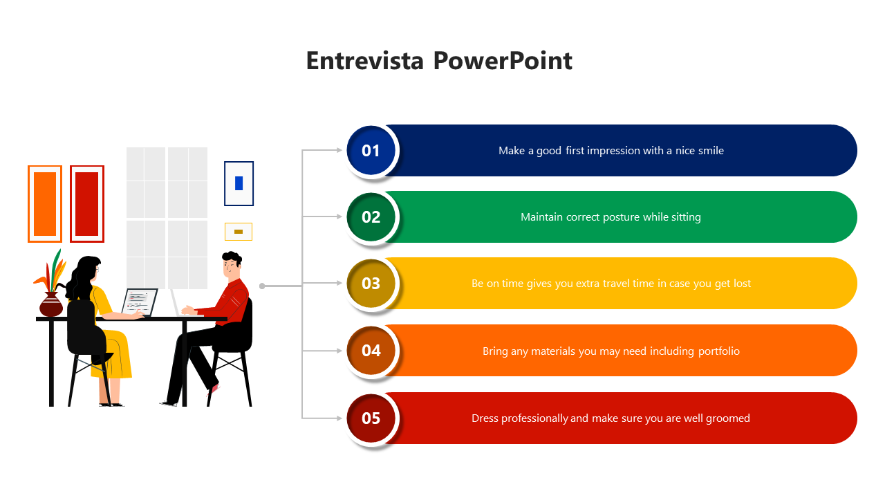 Mind Blowing Interview PowerPoint And Google Slides Template