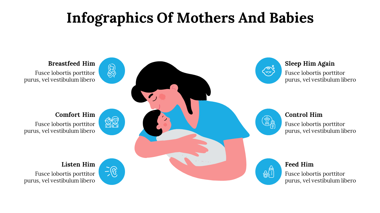 Infographics Of Mothers And Babies